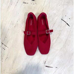 VIVAIA Margot Mary Jane Women Flat Shoes Comfortable for Work with Arch Support